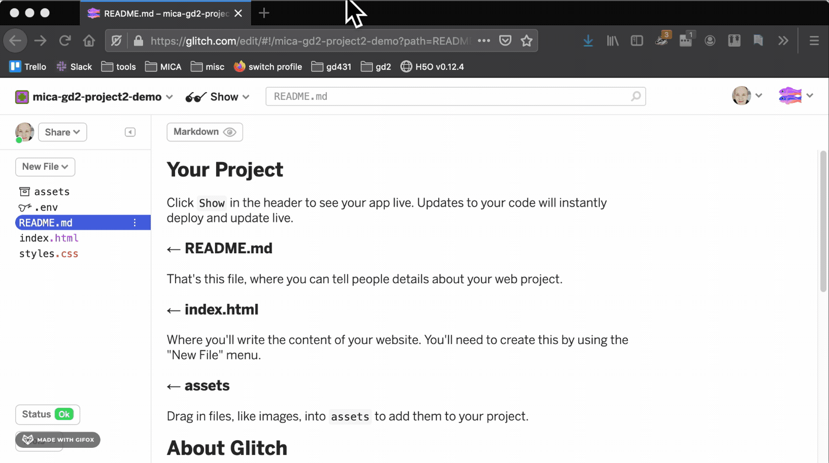 Open the assets folder on Glitch.com in the browser, click the image and use the Copy button.